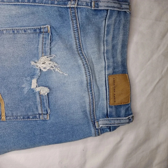 American Eagle Next level stretch Curvy Highest rise distressed Jegging - Picture 13 of 14